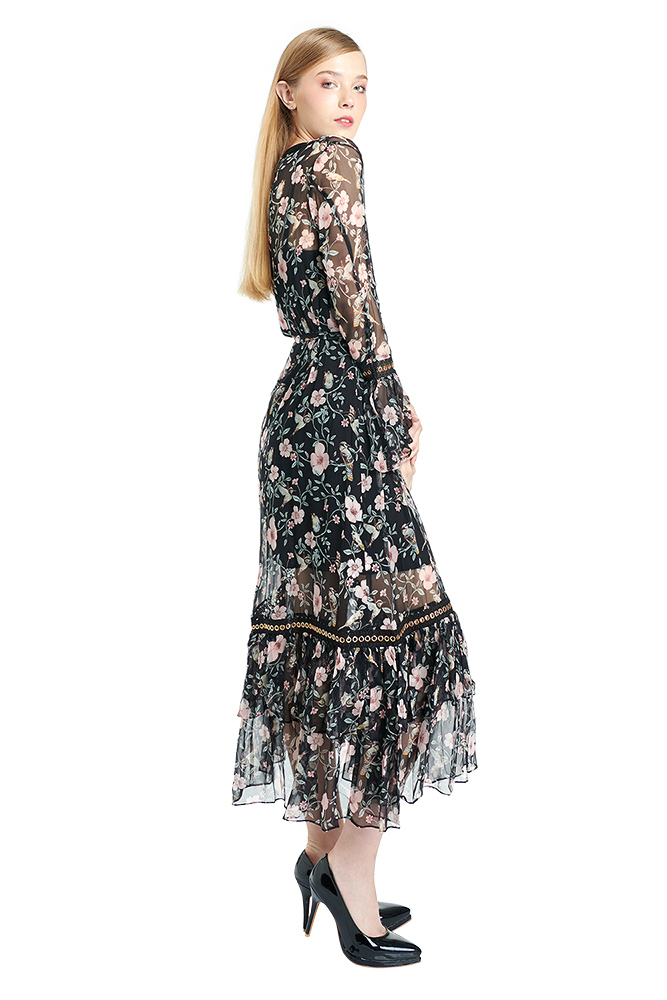 side view of the dress